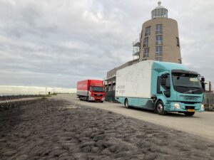 test elektrische vrachtwagen