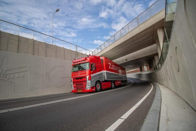 ZUIDWEST Logistiek onderweg naar uw locatie